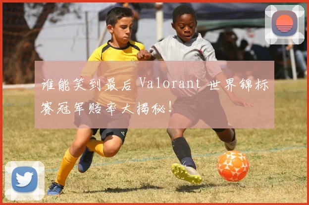 谁能笑到最后 Valorant 世界锦标赛冠军赔率大揭秘！
